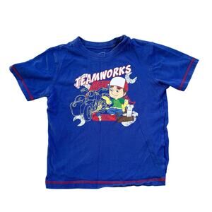 Vtg Y2K Handy Manny Teamworks Shirt 5T